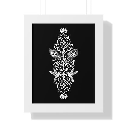 Hummingbird Soulmates - Framed Poster