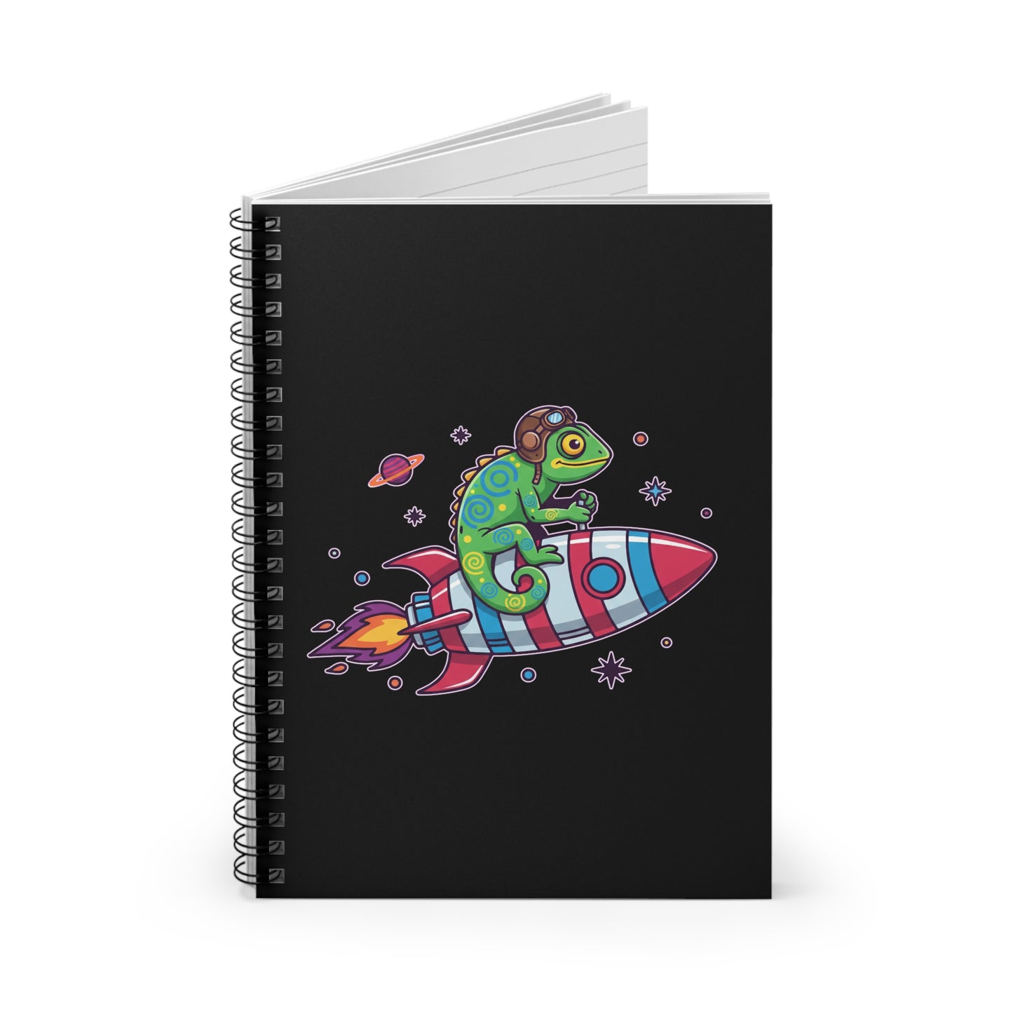Cosmic Rider - Spiral Notebook