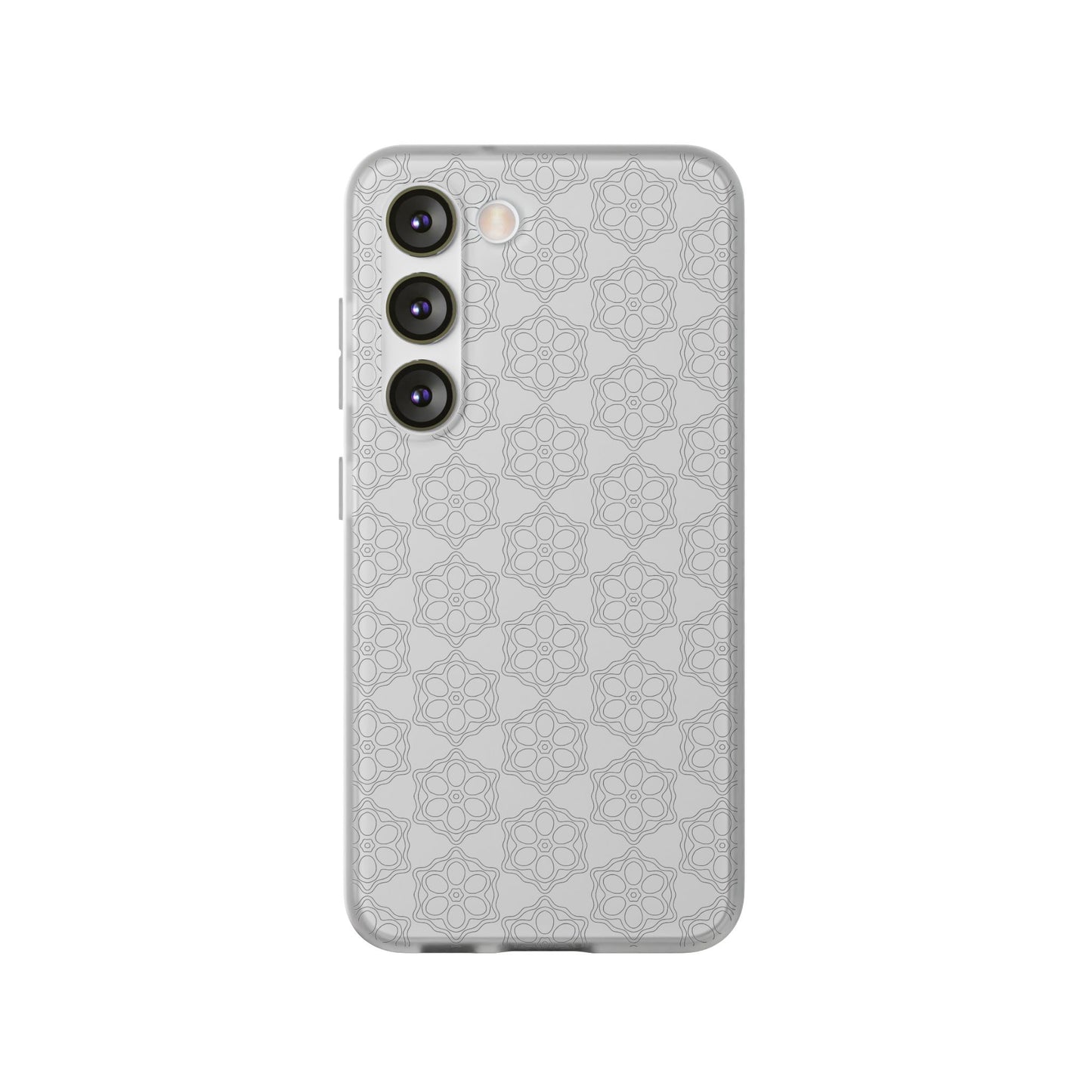 Elegant Geometric Phone Case, Stylish Flexi Case for Everyday Use, Slim Fit, Gift Idea, Trendy Accessory, Minimalist Design