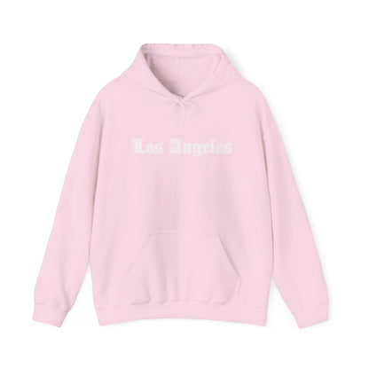 Los Angeles Gothic Hoodie - Cozy Streetwear, Unisex Sweatshirt, Perfect for Casual Outfits, Gift for Travelers, Vintage Aesthetic