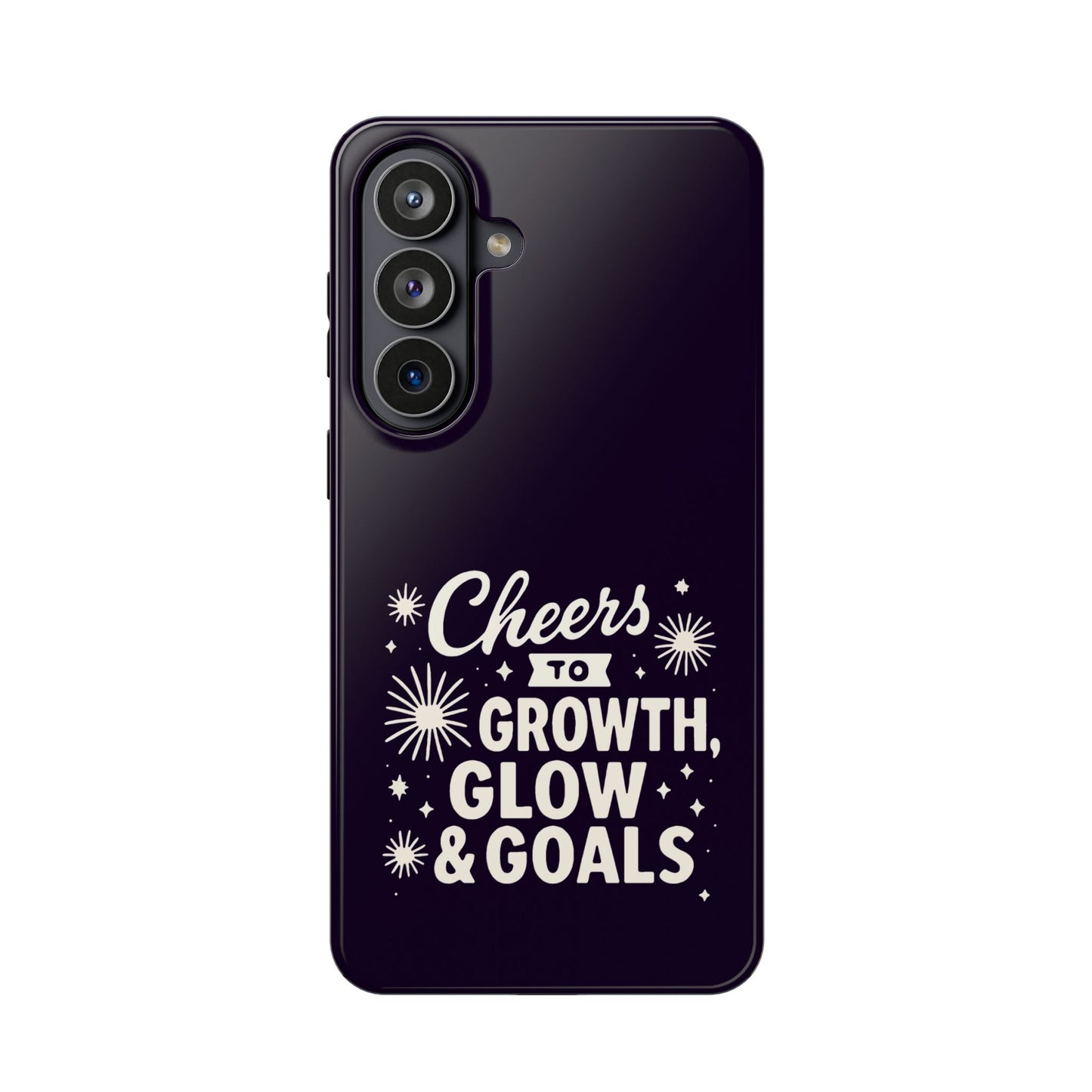 Cheers to Growth, Glow & Goals - Magnetic Phone Case