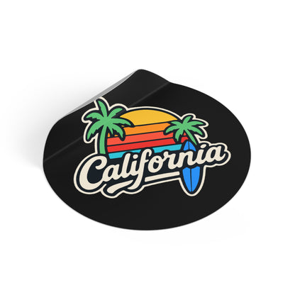 California Surf Vibes - Sticker