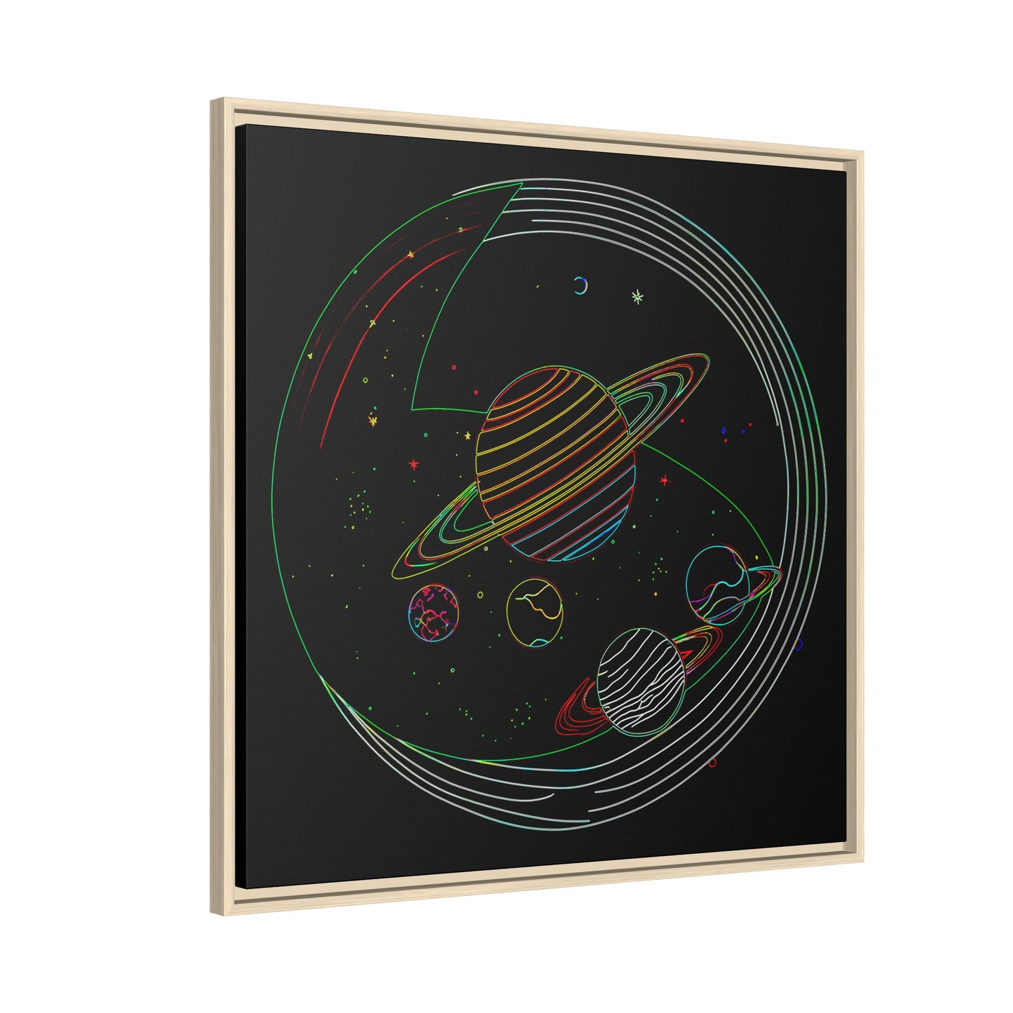 COSMOFX - Framed Canvas