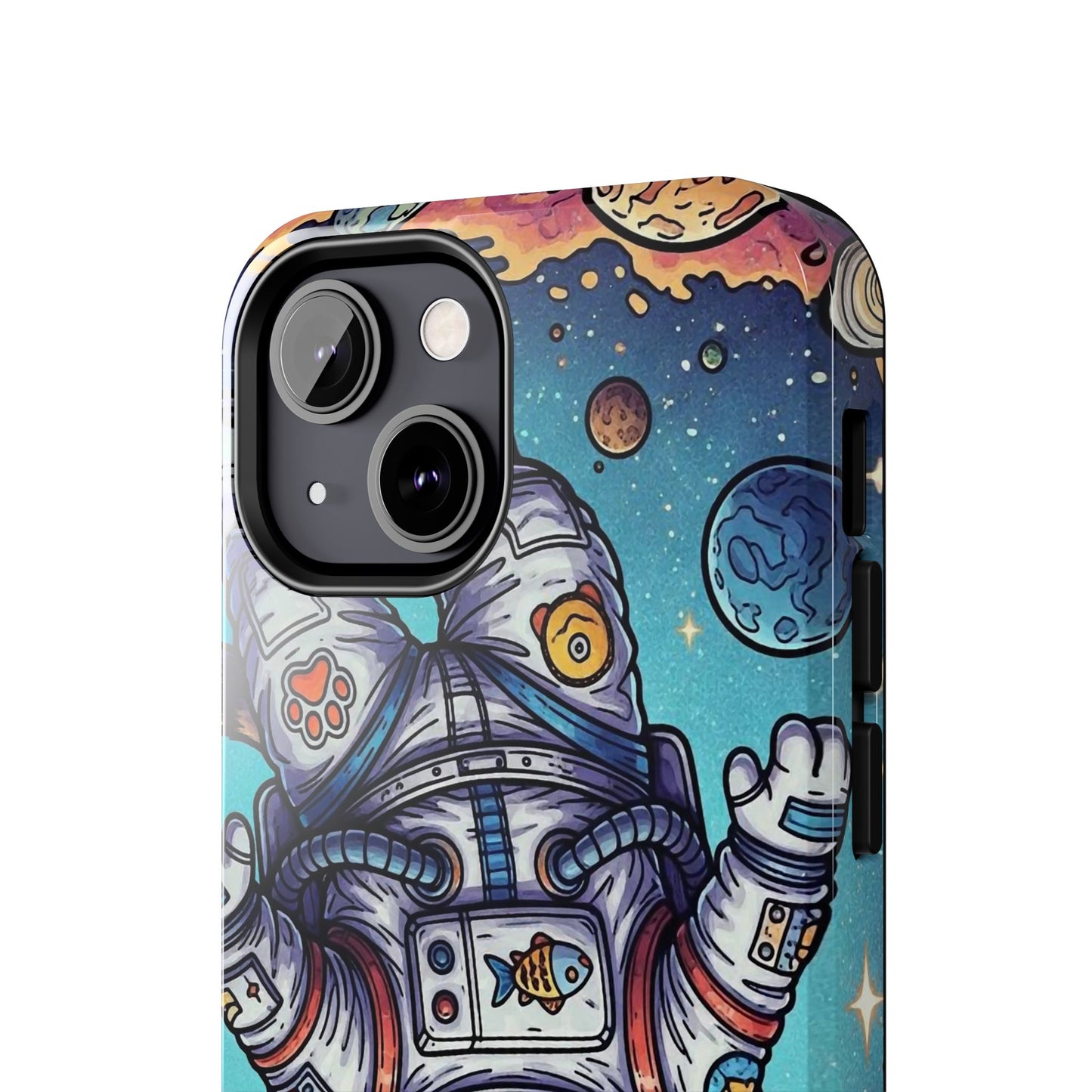 Astronaut Cat - Phone Case