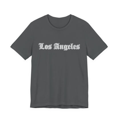 Los Angeles Unisex Jersey Tee, Casual Wear, Gift for Travelers, Summer Style, Comfortable Fit, Los Angeles Apparel