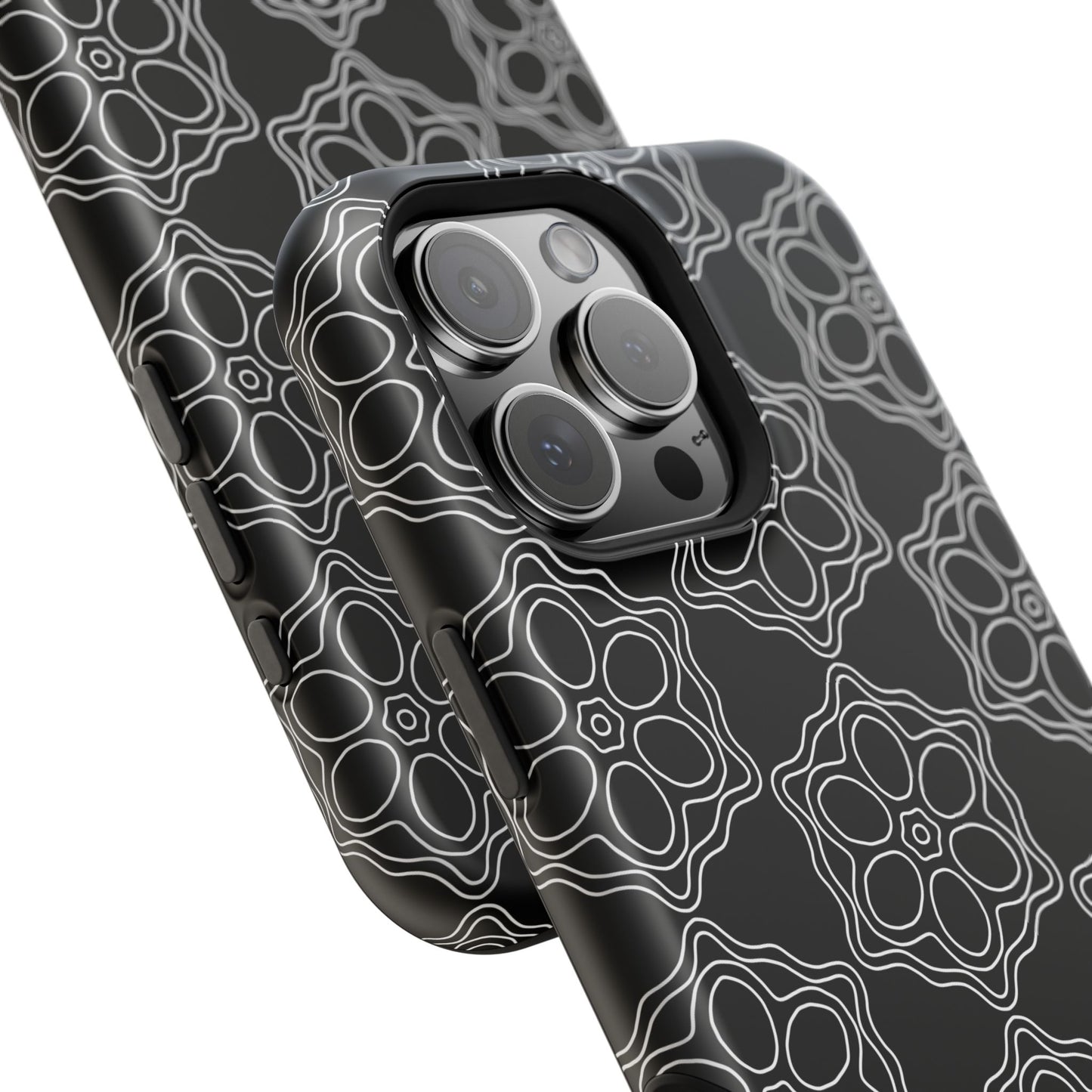 Geometric Sacred Flower - Magnetic Phone Case