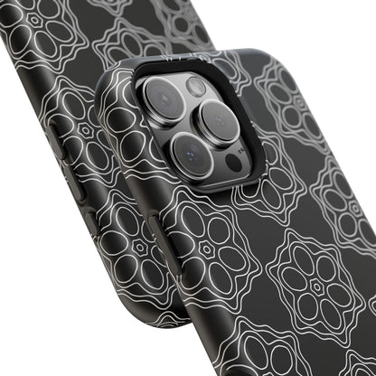 Geometric Sacred Flower - Magnetic Phone Case