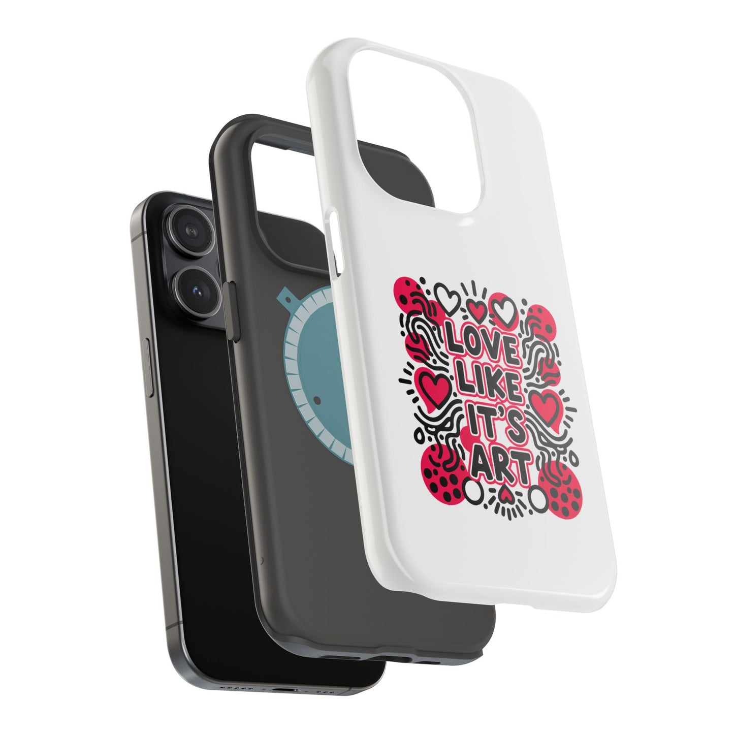 Love Like It's Art - Magnetic Phone Case