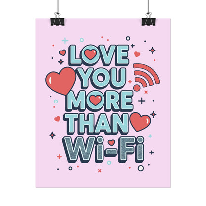 Love You More Than Wi‑Fi - Poster