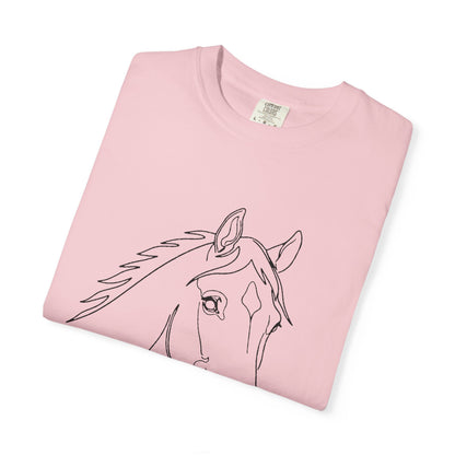 Horse Portrait Sketch - T‑Shirt