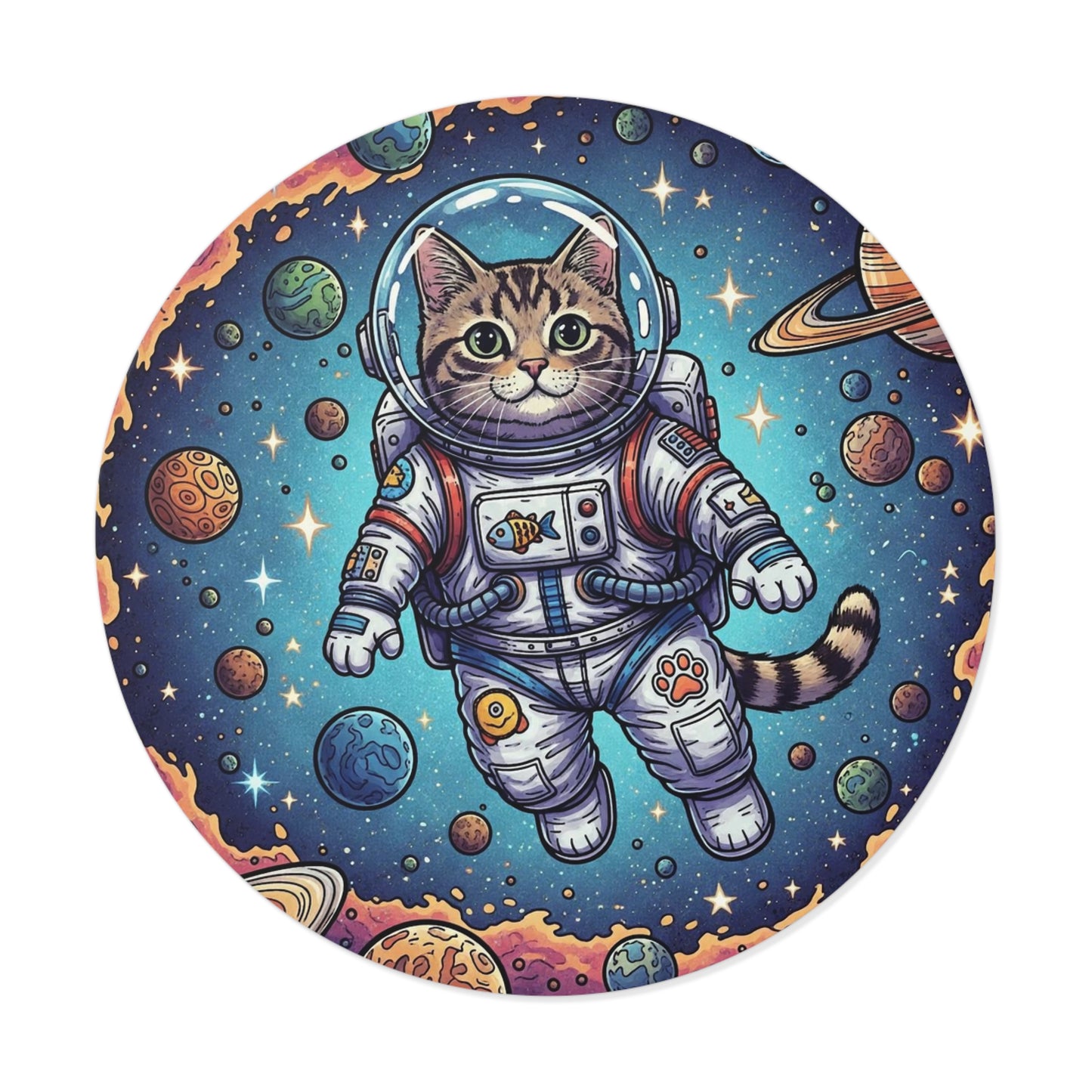 Astronaut Cat - Sticker