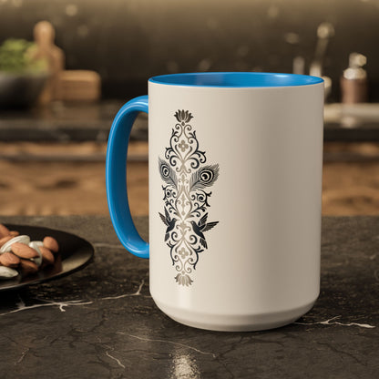 Hummingbird Soulmates - Colorful Mug