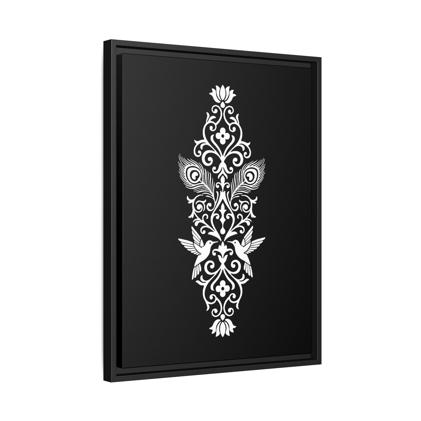 Hummingbird Soulmates - Framed Canvas