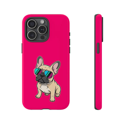 French Bulldog with Sunglasses - Phone Case