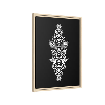 Hummingbird Soulmates - Framed Canvas