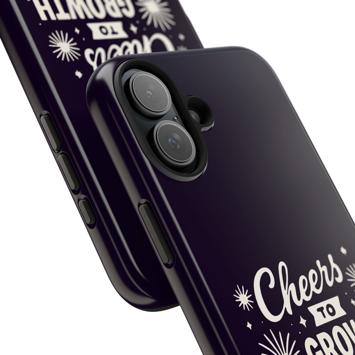 Cheers to Growth, Glow & Goals - Phone Case