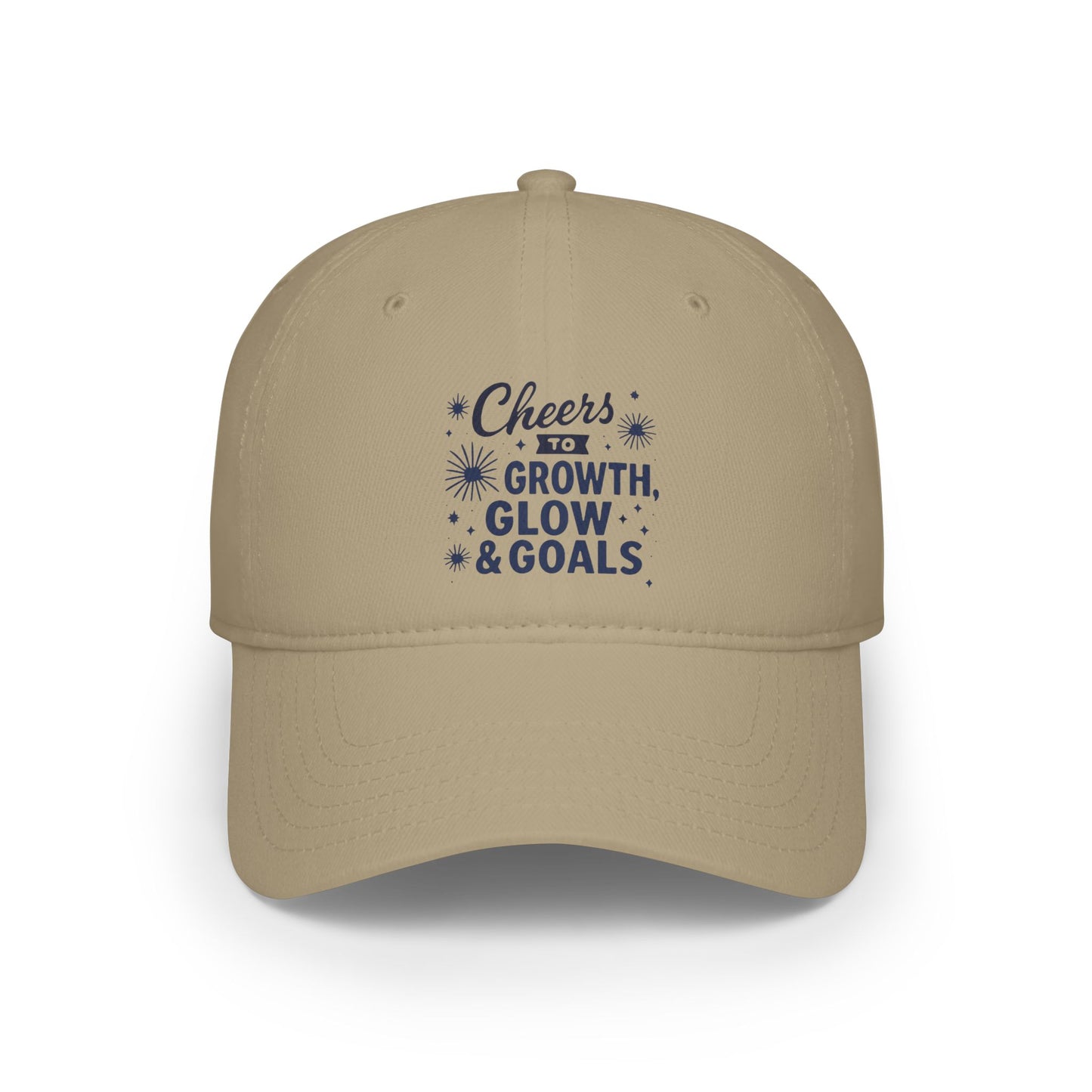 Cheers to Growth, Glow & Goals - Cap