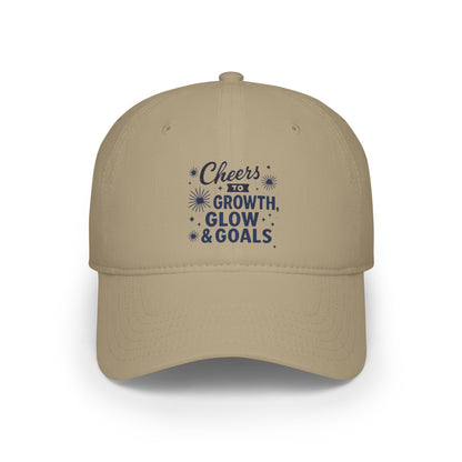 Cheers to Growth, Glow & Goals - Cap
