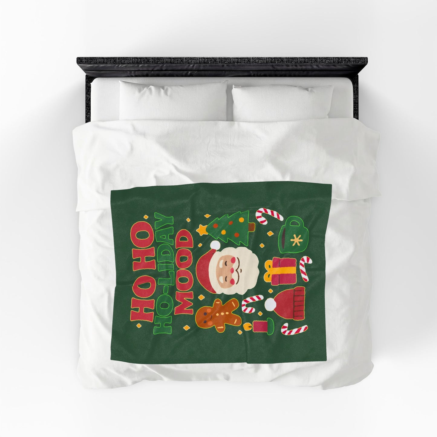 Ho Ho Ho-liday Mood - Plush Blanket