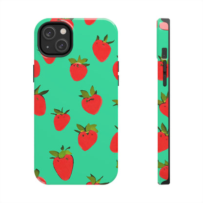 Strawberry Pattern - Phone Case
