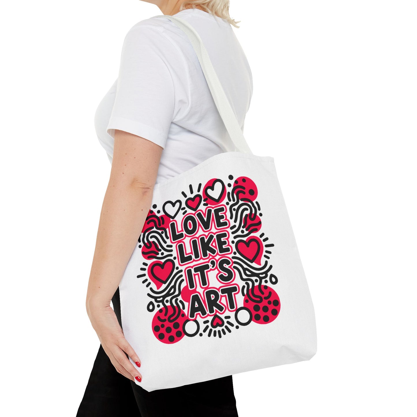 Love Like It's Art - Tote Bag