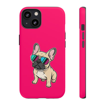 French Bulldog with Sunglasses - Phone Case