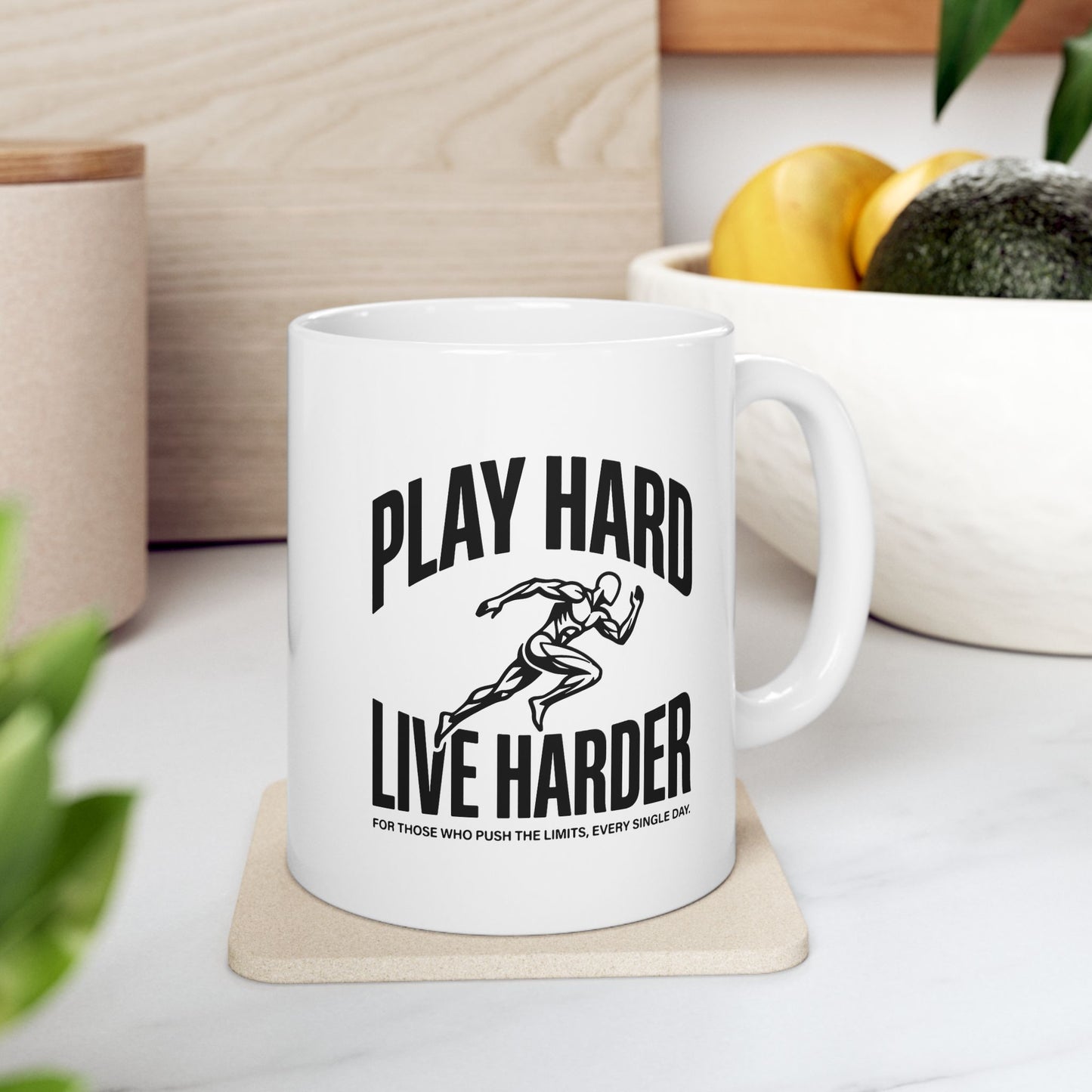 Play Hard / Live Harder - Mug