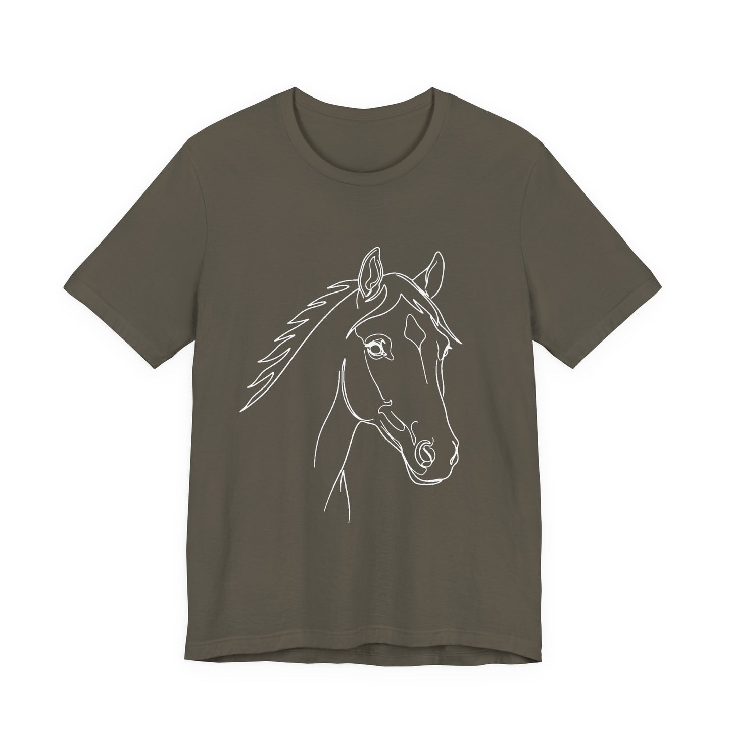 Horse Portrait Sketch - T-Shirt