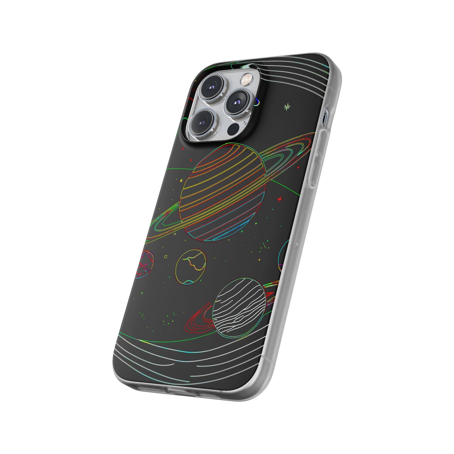 Galaxy-Inspired Flexi Cases, Vibrant Phone Covers, Space-Themed Accessories, Cosmic Gifts for Astronomers, Unique Phone Protectors