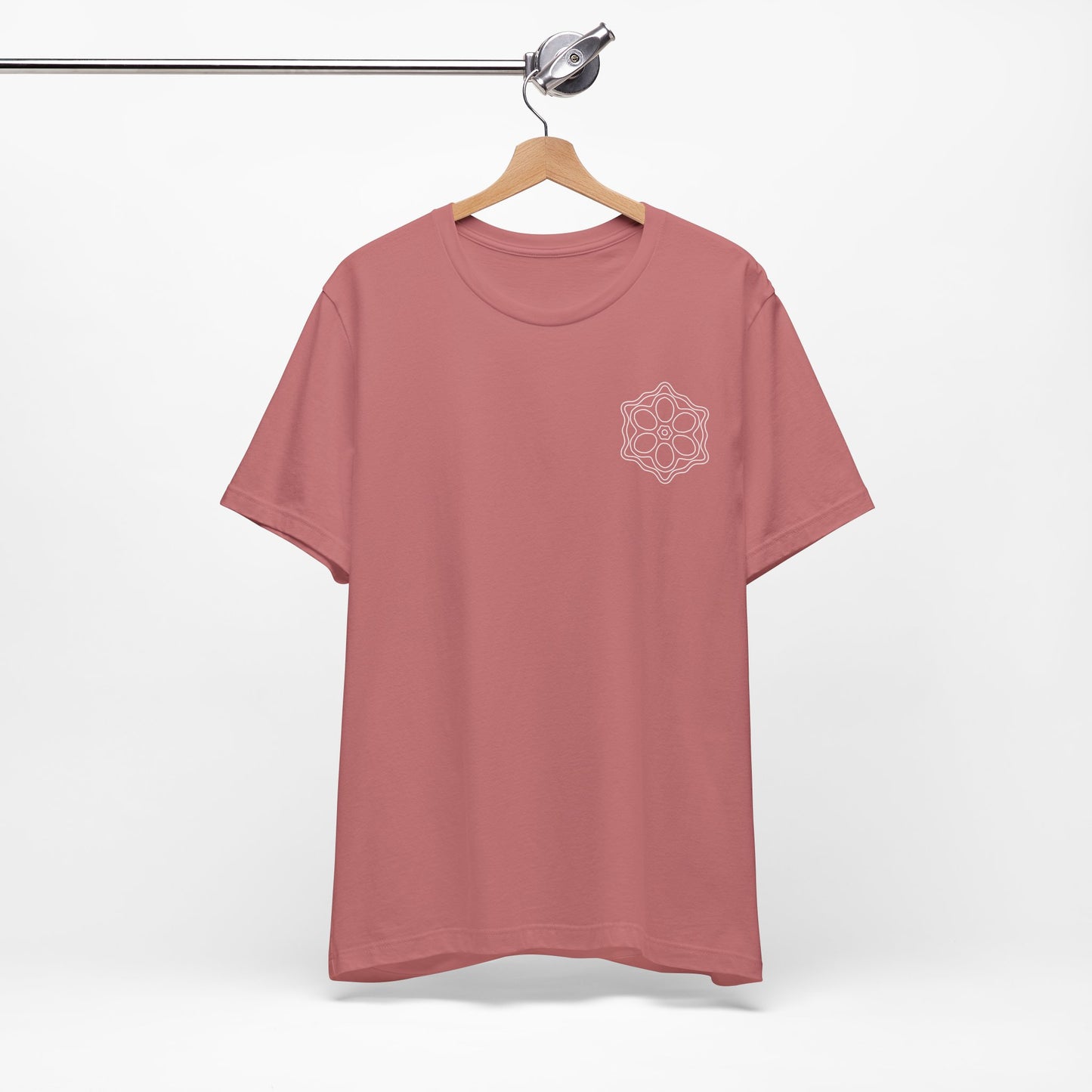 Unisex Boho Mandala Tee, Relaxed Fit Cotton Shirt, Perfect for Yoga Lovers, Meditation, Gift for Her, Vacation Wear, Everyday Comfort