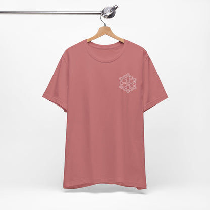 Unisex Boho Mandala Tee, Relaxed Fit Cotton Shirt, Perfect for Yoga Lovers, Meditation, Gift for Her, Vacation Wear, Everyday Comfort