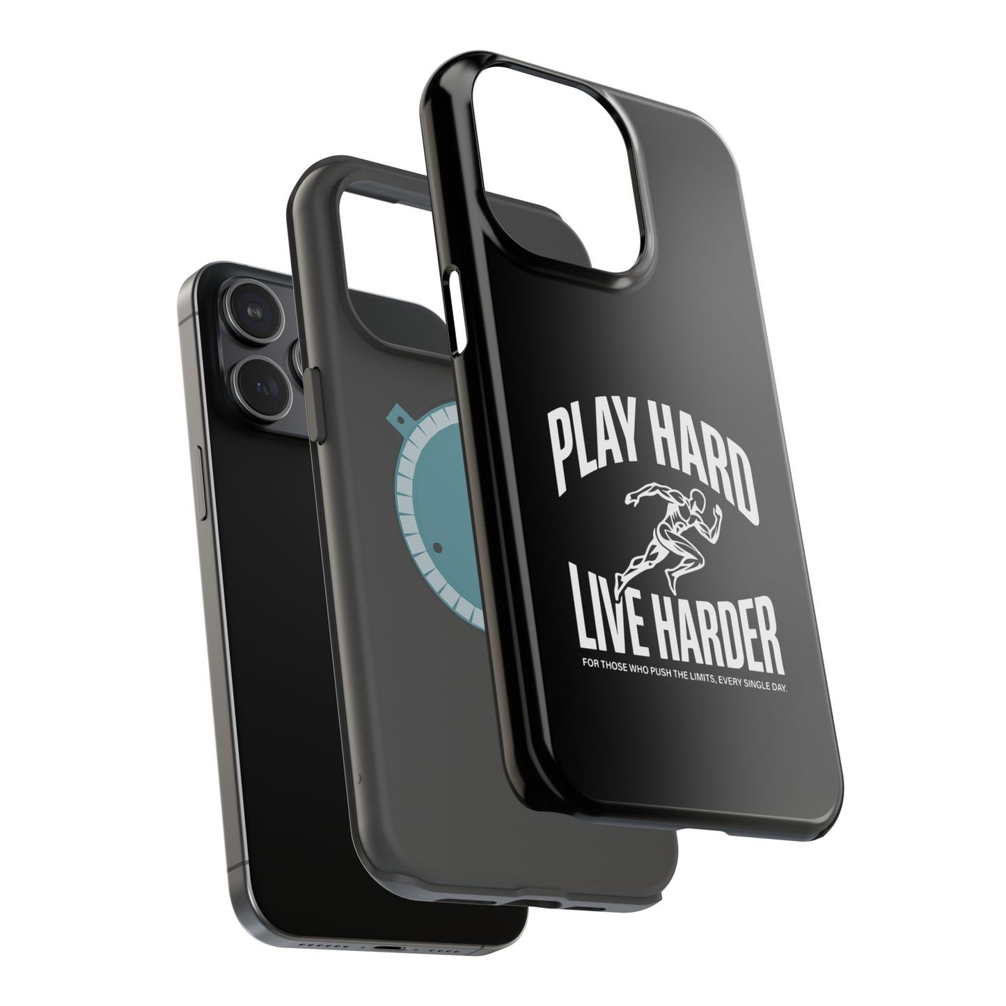 Play Hard / Live Harder - Magnetic Phone Case