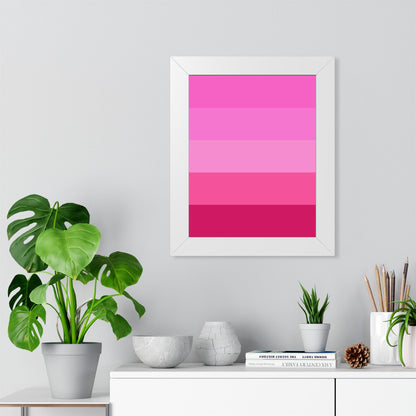 Valentine Rose Colors - Framed Poster