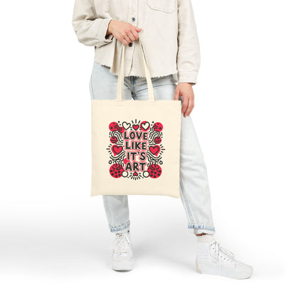 Love Like It's Art - Tote Bag