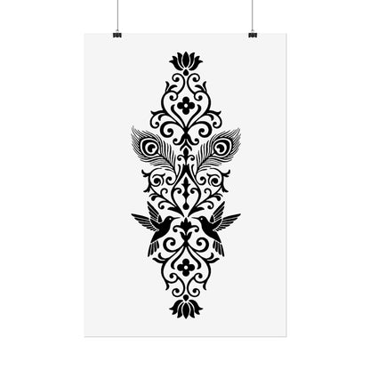 Hummingbird Soulmates - Rolled Poster