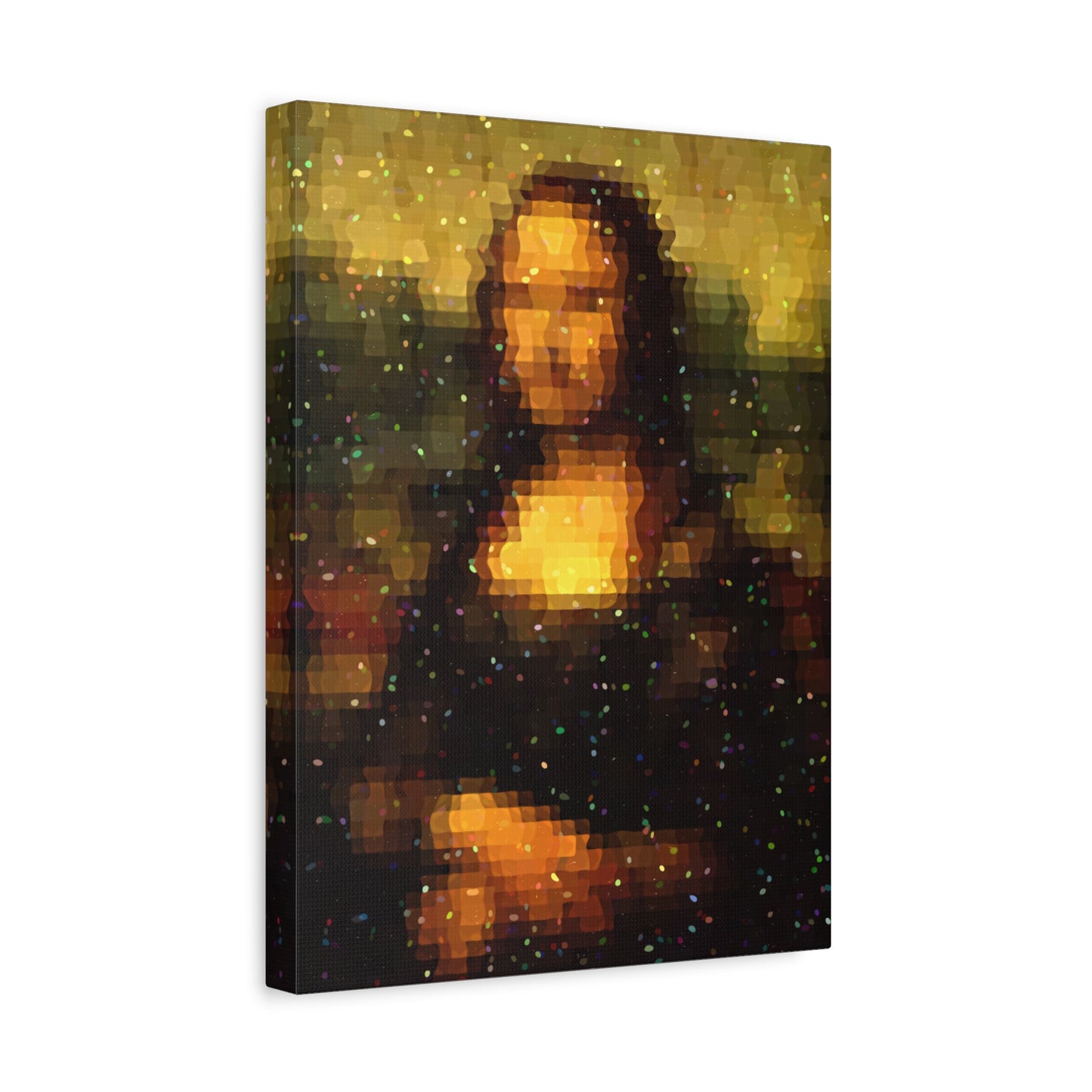 Pixel Muse — Silent Smile - Canvas