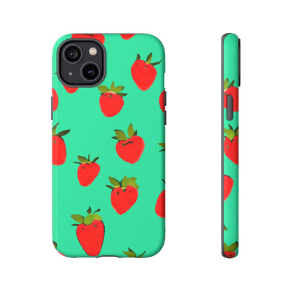 Strawberry Pattern - Phone Case