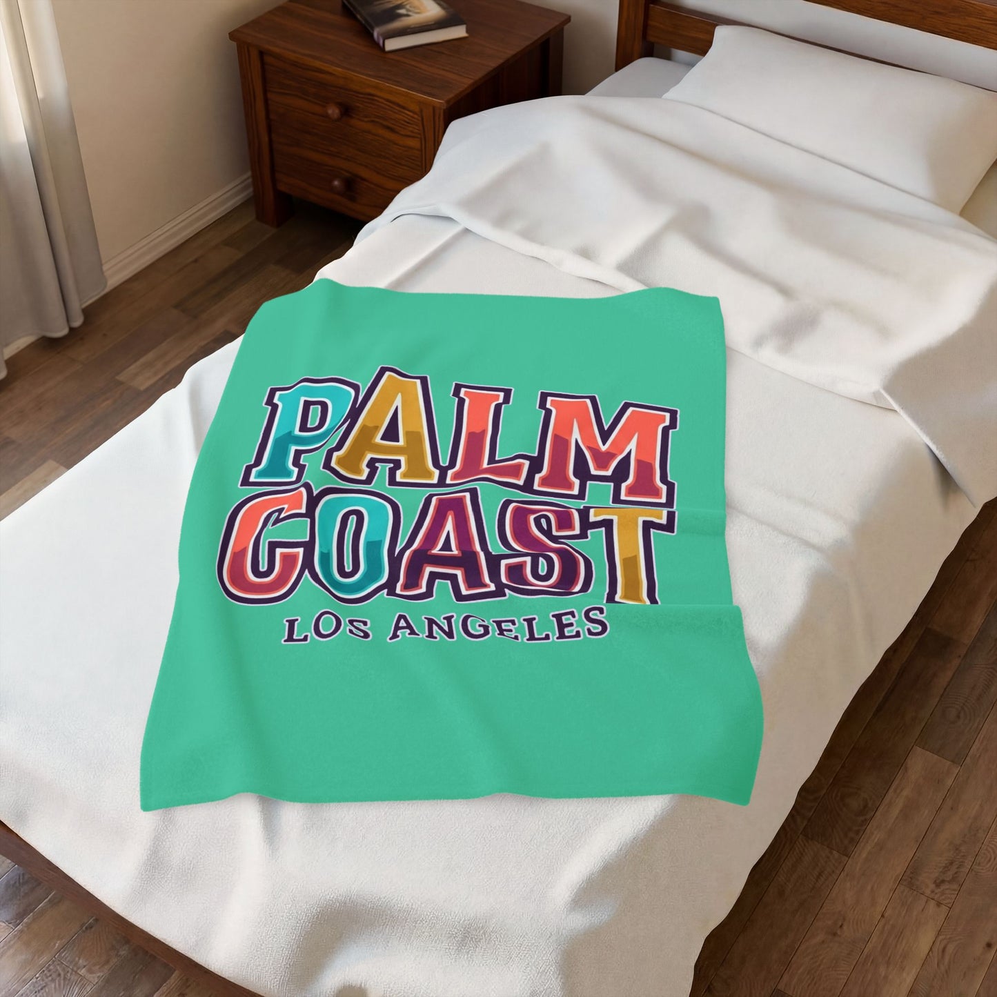 Palm Coast - Los Angeles - Plush Blanket