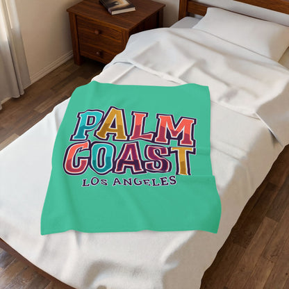 Palm Coast - Los Angeles - Plush Blanket