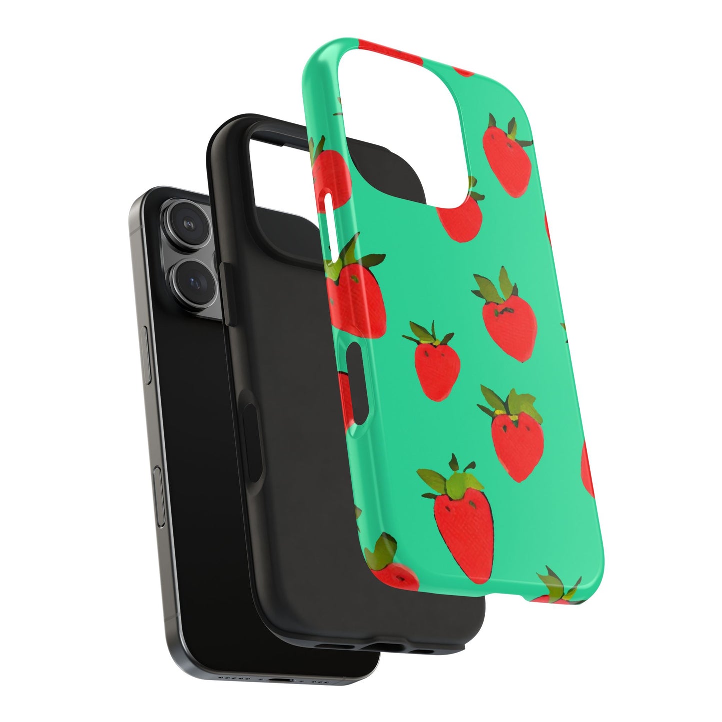 Strawberry Pattern - Phone Case