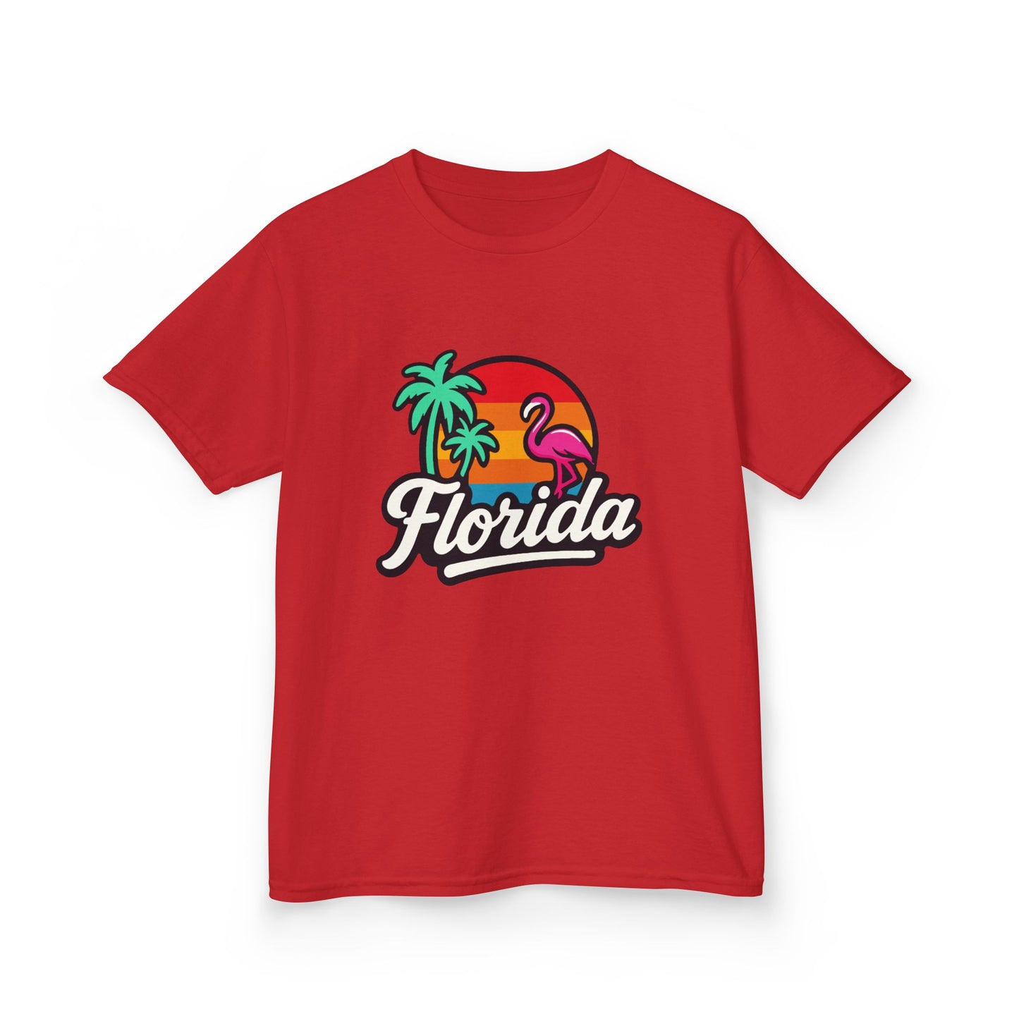 Florida Sunset Palm - Kids Tee