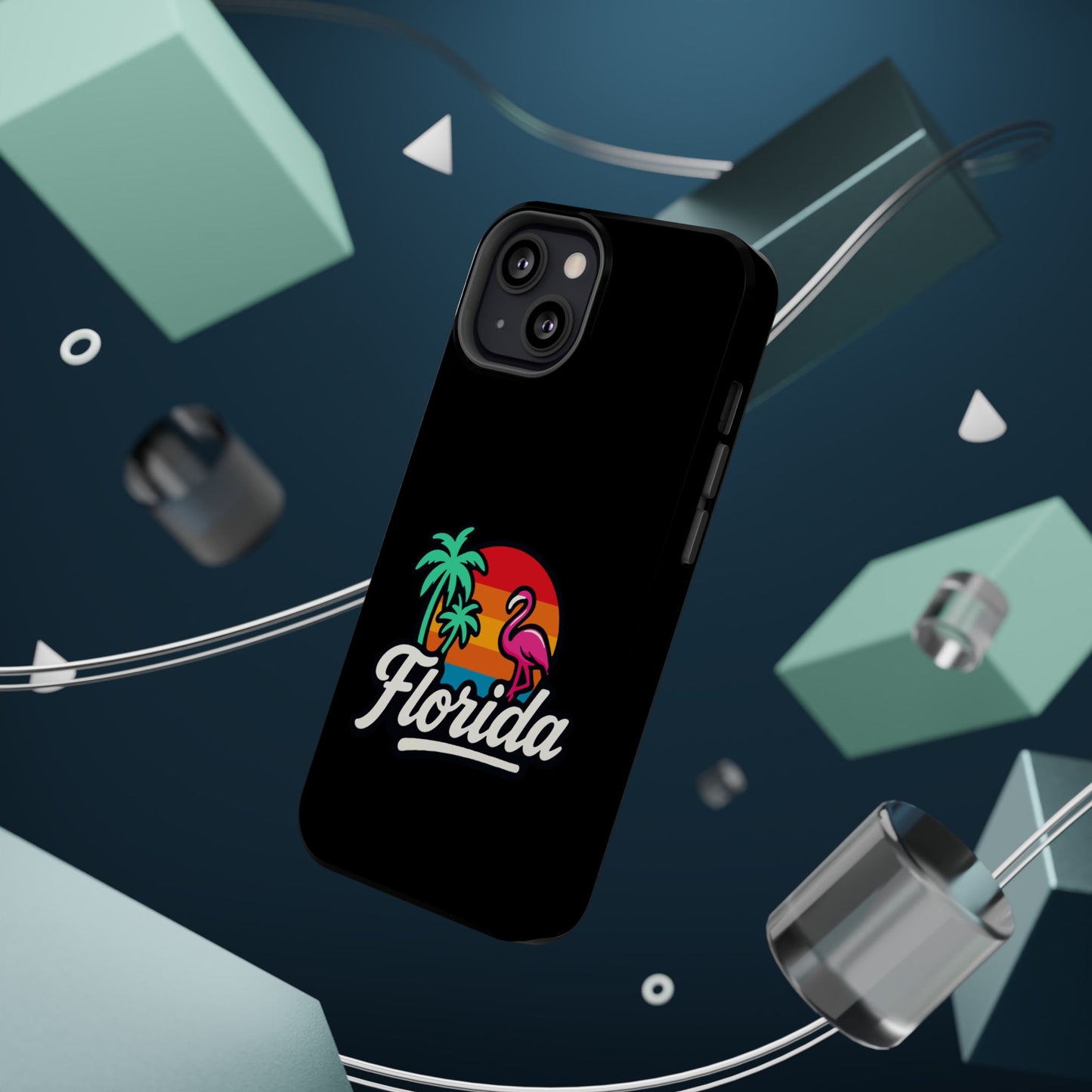 Florida Sunset Palm - Magnetic Phone Case