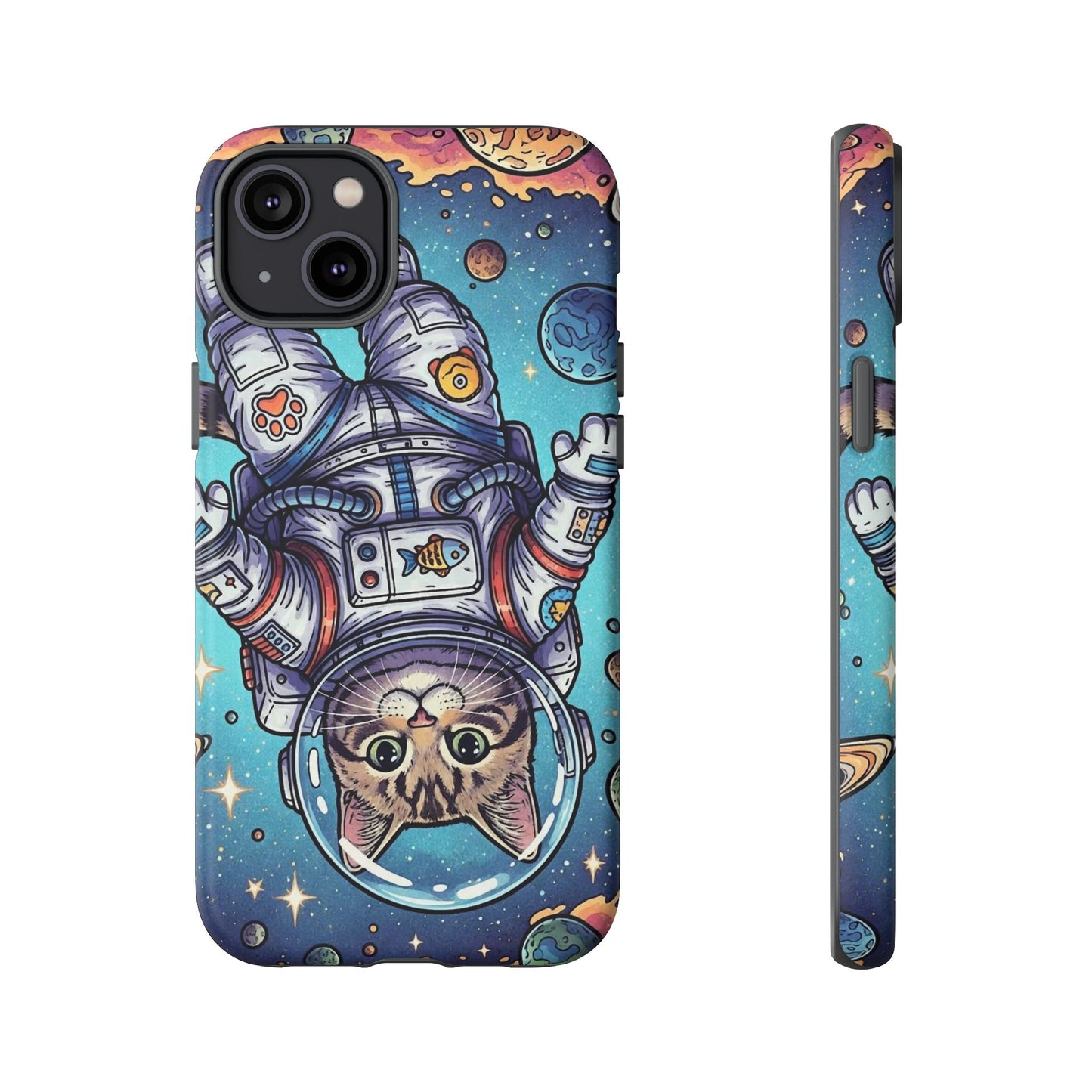 Astronaut Cat - Tough Phone Case