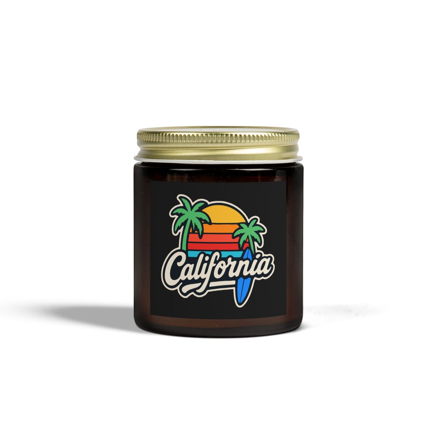 California Scented Candle, Tropical Home Decor, Relaxation Gift, Aromatherapy Candle, Beach Vibes, Cozy Living, Gift for Her