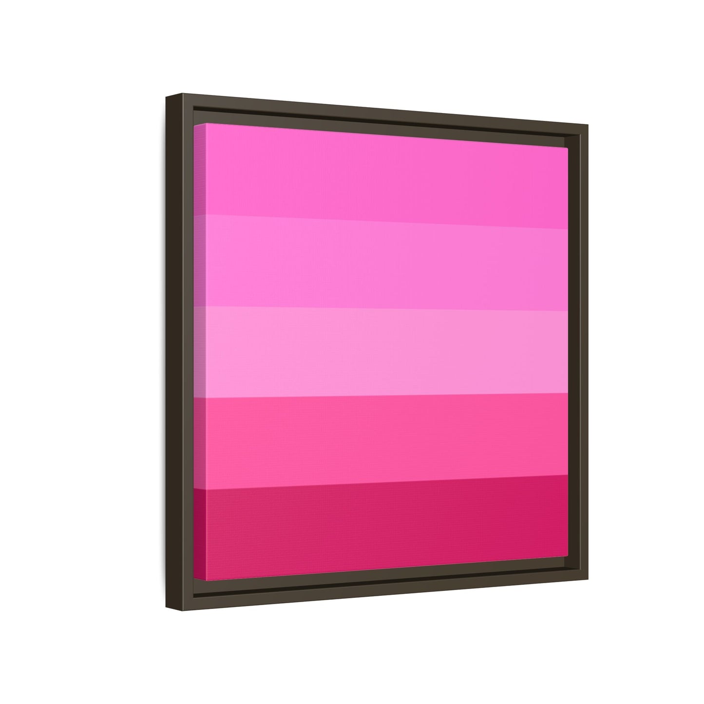 Valentine Rose Colors - Framed Canvas