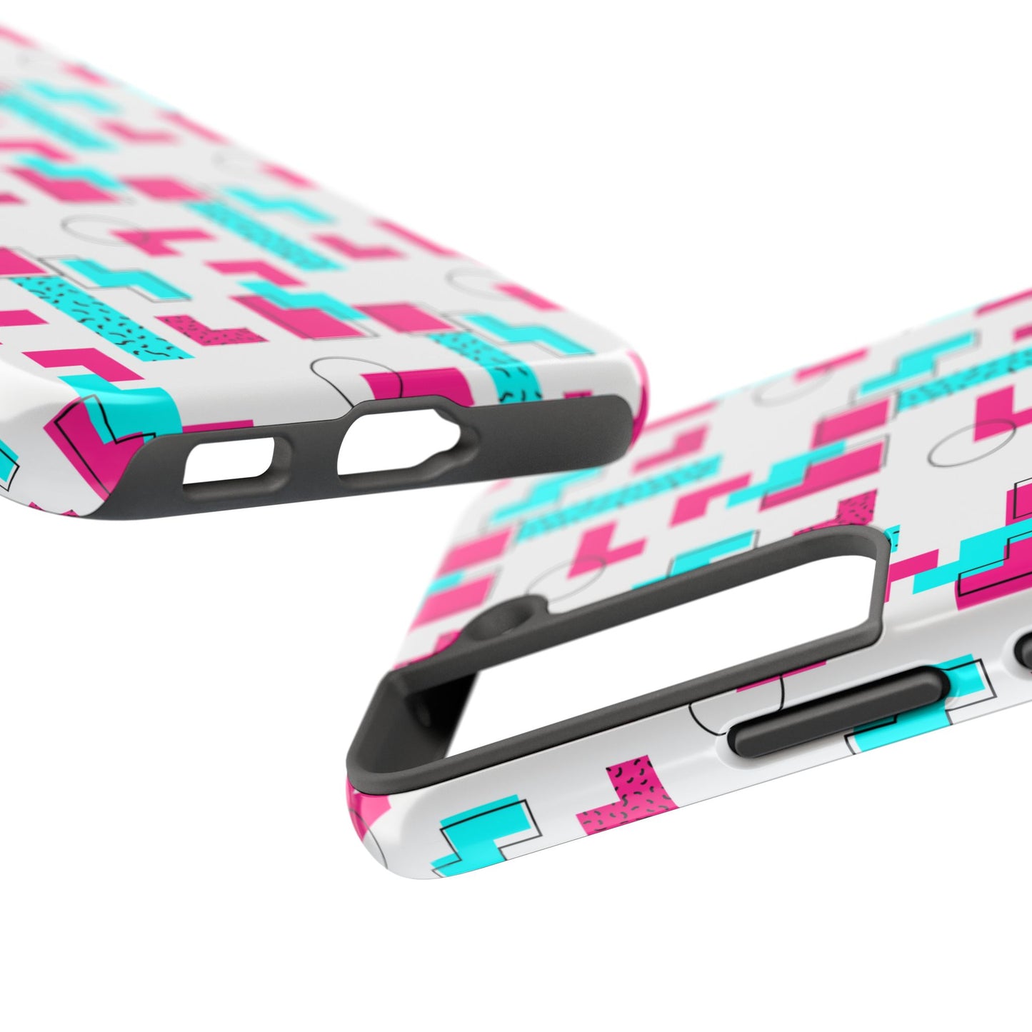 Retro Geometric Vibes - Phone Case