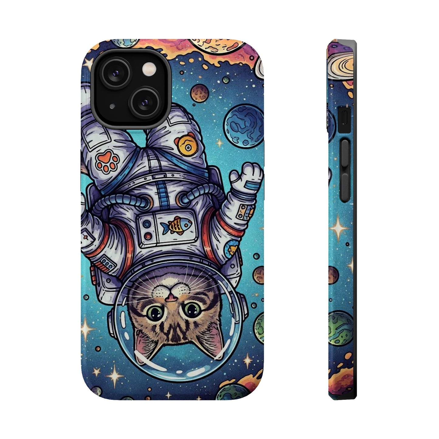 Astronaut Cat - Magnetic Phone Case
