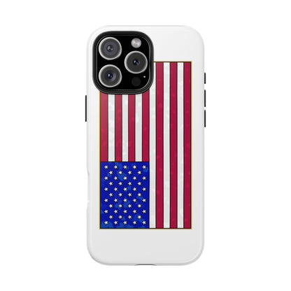 New Glory American Flag (Gold Edge Edition) - Phone Case