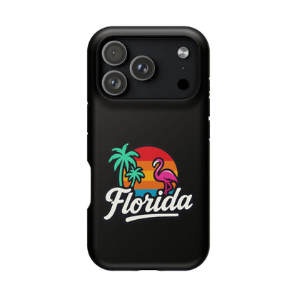 Florida Sunset Palm - Magnetic Phone Case
