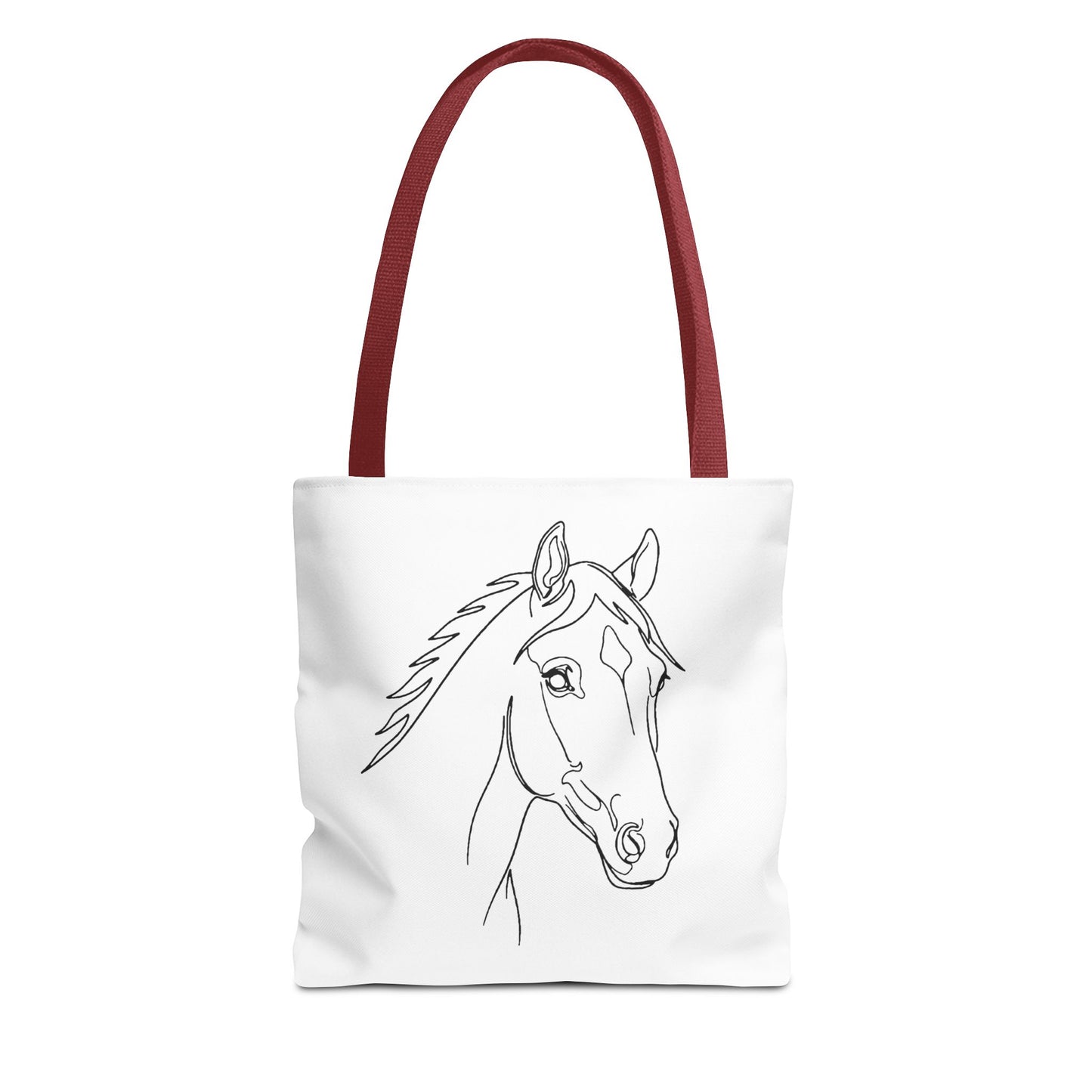 Horse Portrait Sketch - Tote Bag